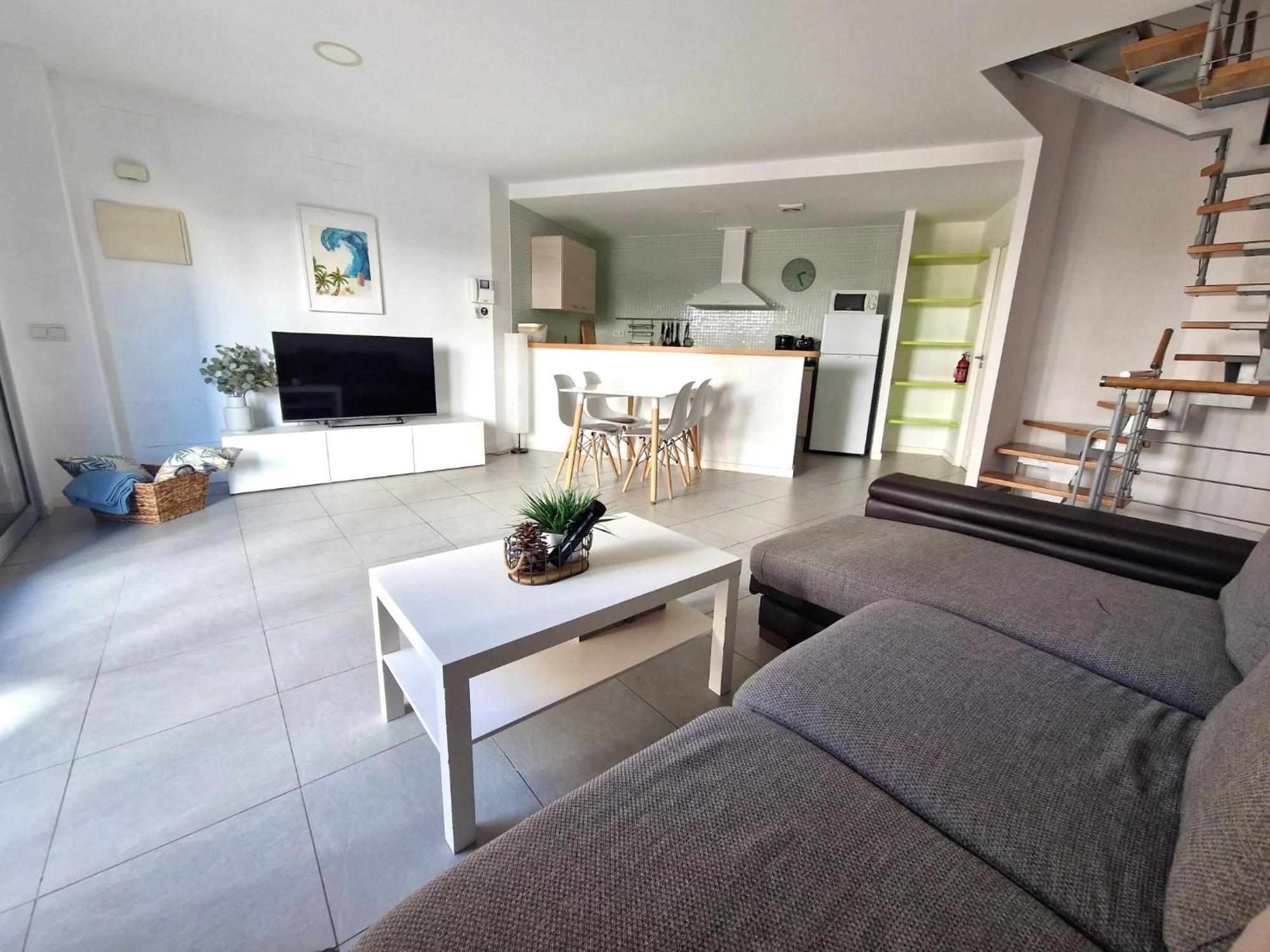 Sunny Duplex Los Martines El Médano Стая снимка